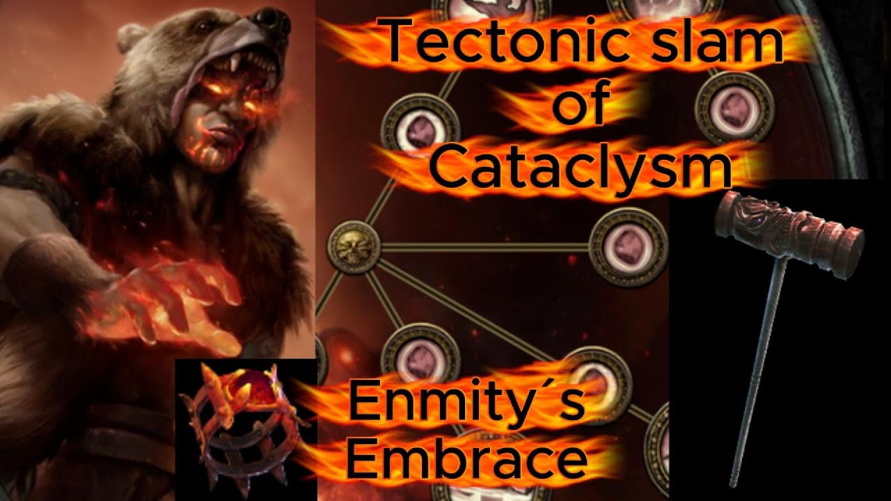 Enmity´s Embrace Tectonic Slam of Cataclysm Boss killer Chieftain Path of Exile 3.27 Build Guide