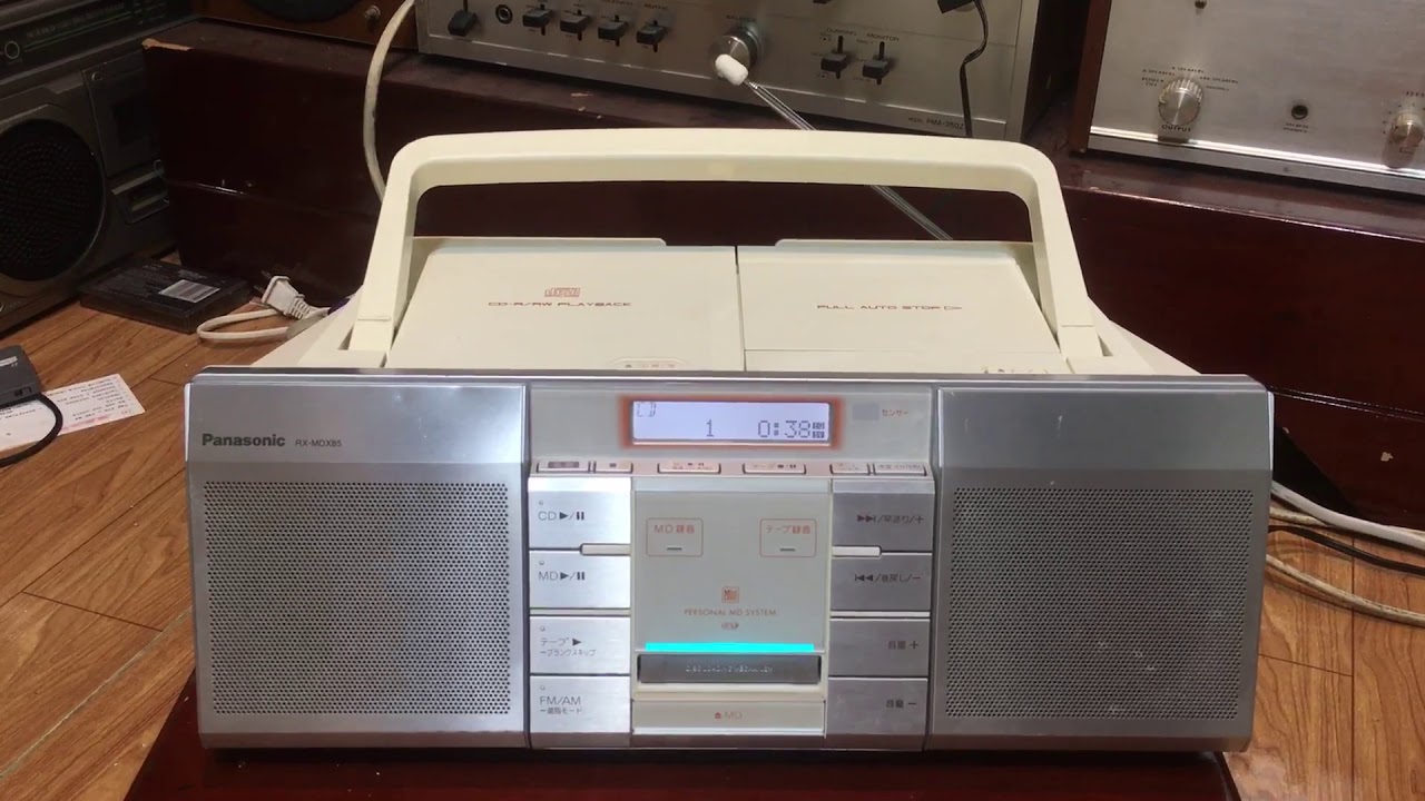 Boombox Panasonic RX-MDX85 ( Kiểu độc - Long lanh ) A. Linh 0986 752 721 - Zalo ( Q12 - SG )