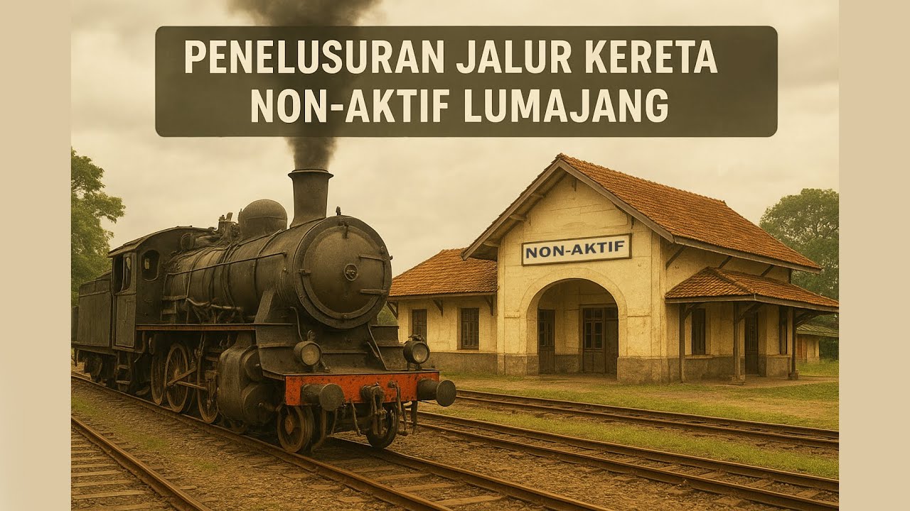 Penelusuran Jalur Kereta Non-Aktif Lumajang Jawa Timur | Google Maps Indonesia