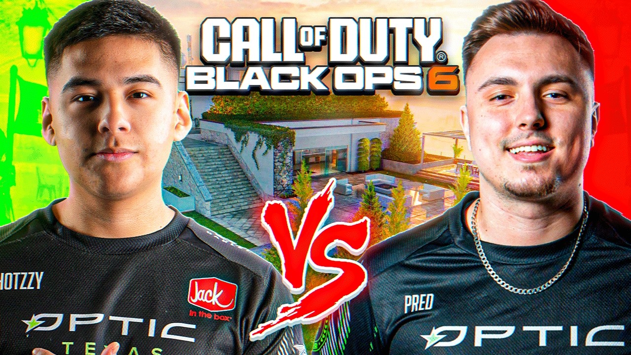 SHOTZZY VS PRED (HILARIOUS 1V1) BLACK OPS 6