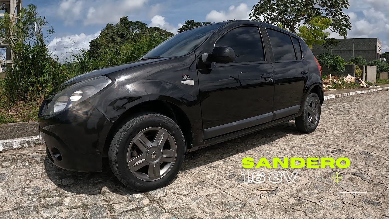 SANDERO 1.6 8V 2010 VIBE- NOVO CARRO DO CANAL
