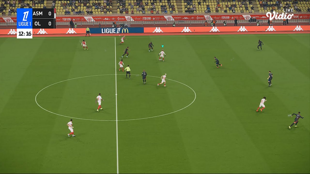 Pes 2021 / Football Life 2025 AS Monaco Adboards Season 2025 By Arl Board Preview.