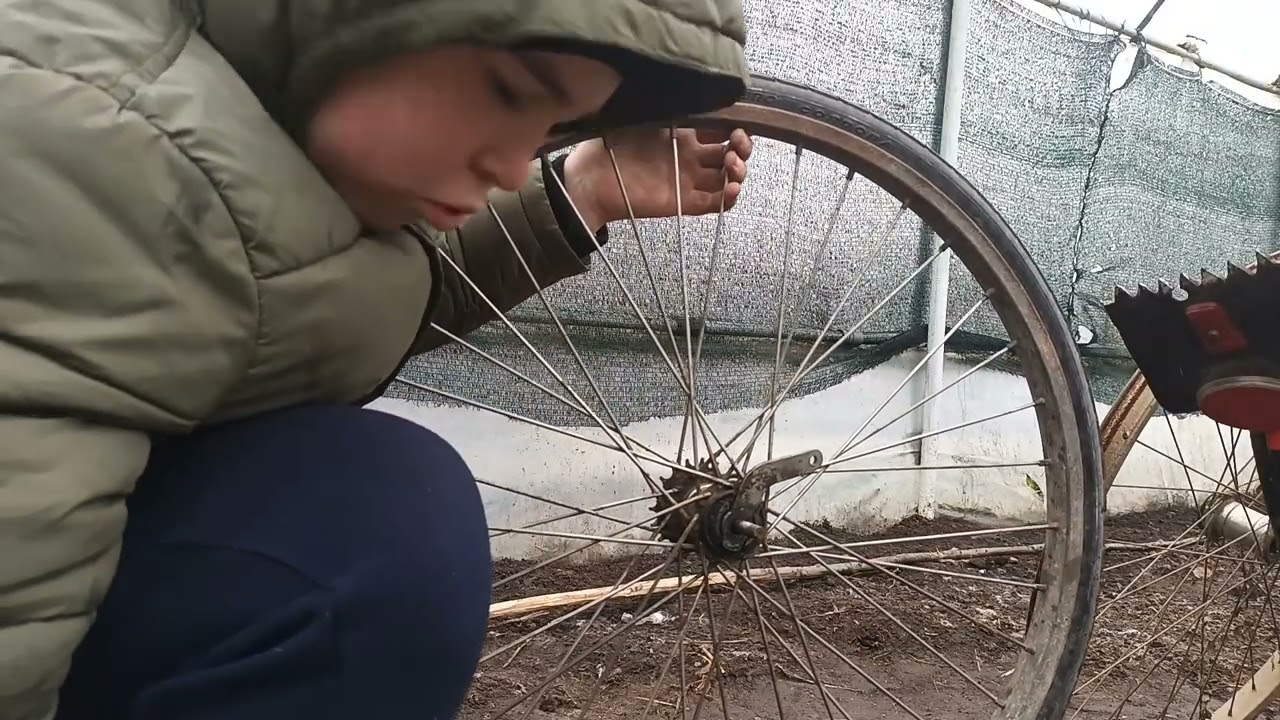 Partea 2 cu bicicleta. 