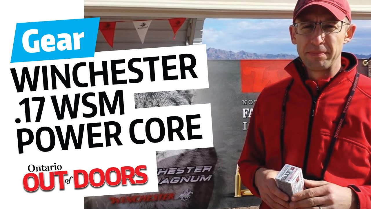 Winchester .17 WSM Power Core ammo
