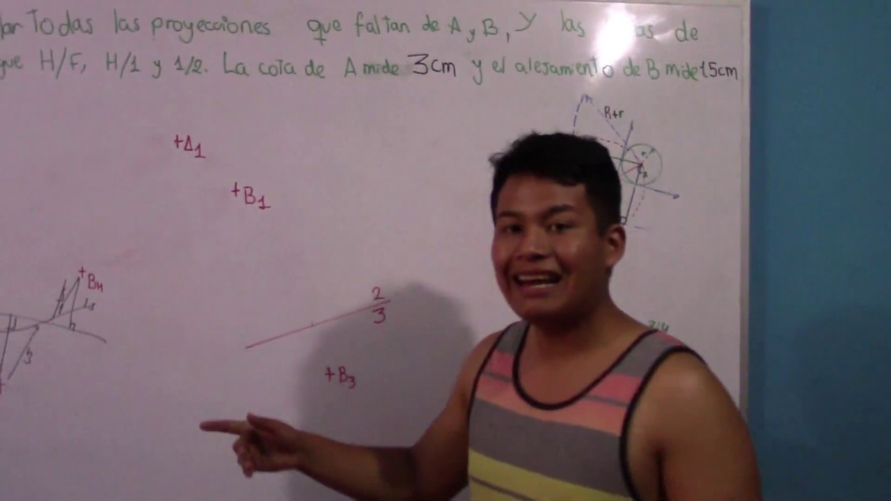 PROYECCIÓN DE UN PUNTO - EJERCICIO 1