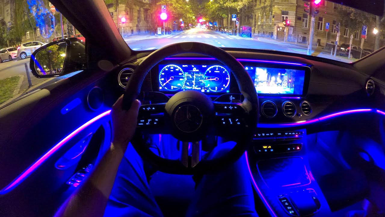 Новый Mercedes E-CLASS 2021 - CRAZY 3D NAVIGATION с дополненной реальностью (MBUX)