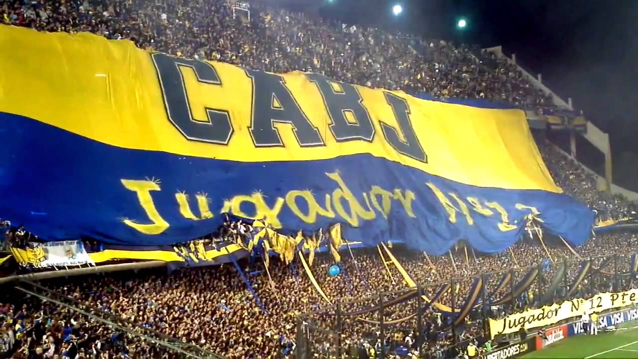 Boca Juniors - Corinthians - Recibimiento en La Bombonera (Fuegos artificiales y La12) - Increíble!!