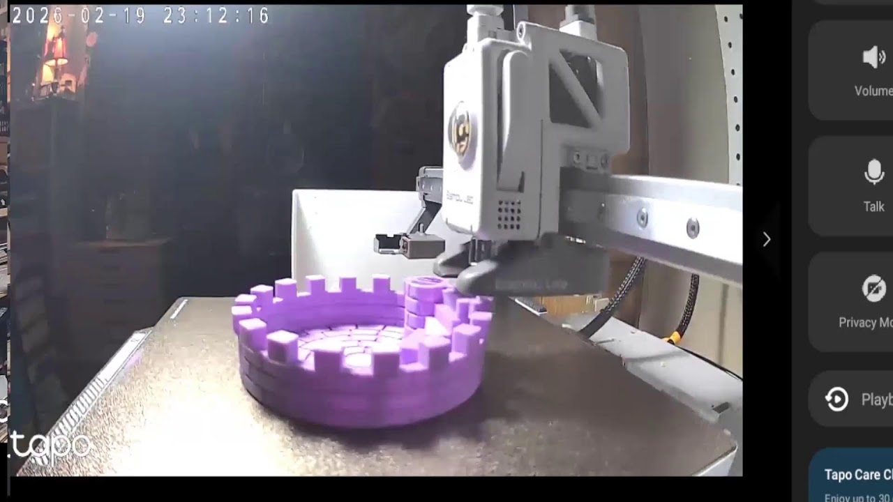 Live view 3d Print Dice Castle