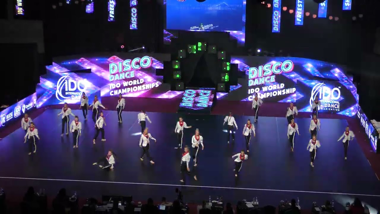 IDO World Disco Dance Championships 2025 | Formations | Juniors | 6 | Finał | 2212 TANECNI SKOLA HOR