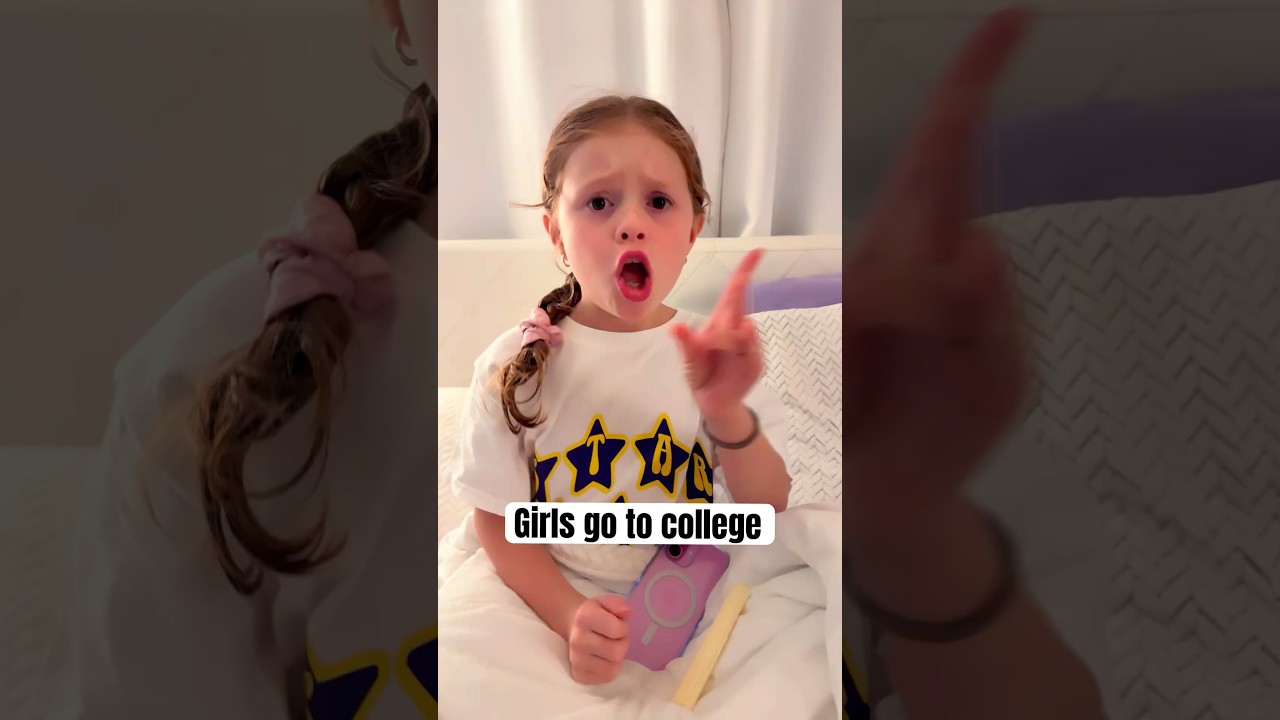 GIRLS go to COLLEGE! 🏫 #shorts #trending #trend #video #fun #funny #lol #fyp #cute #viral #popular