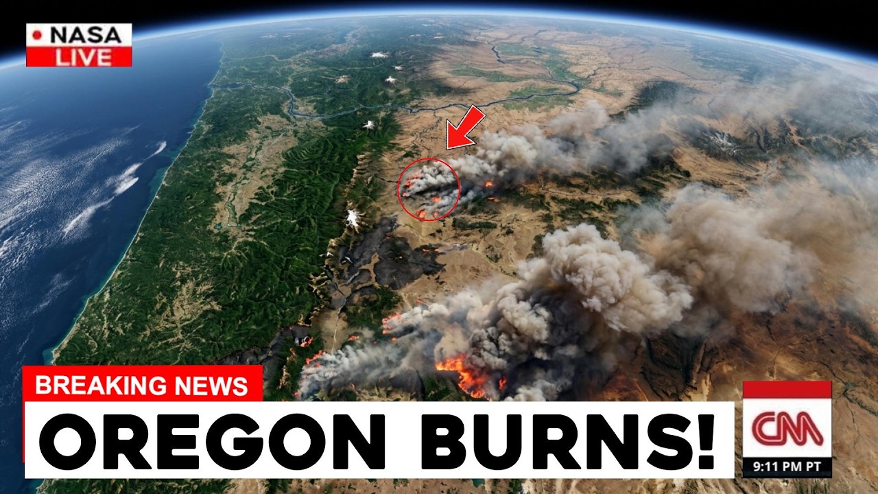 BREAKING: Oregon Wildfires Explode as 2 Million Acres Burn and Evacuations Continue
