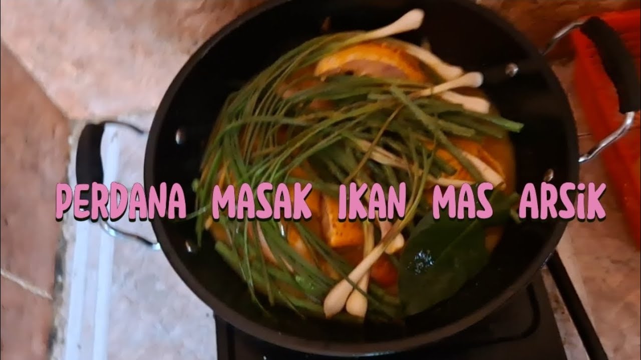 Mini Vlog!! Masak Ikan Mas Arsik khas Orang Batak!! 