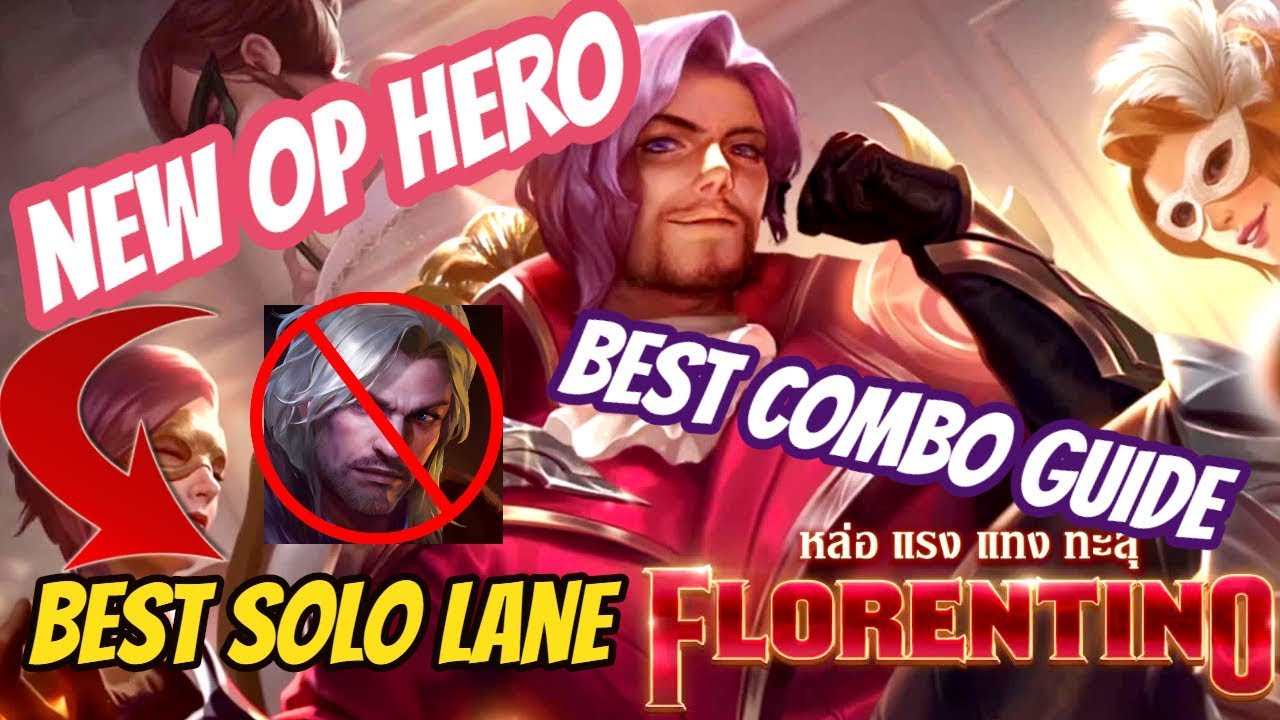 FLORENTINO NEW OP HERO (BEST SOLO LANER) | AoV | 傳說對決 | RoV | Liên Quân Mobile | 펜타스톰