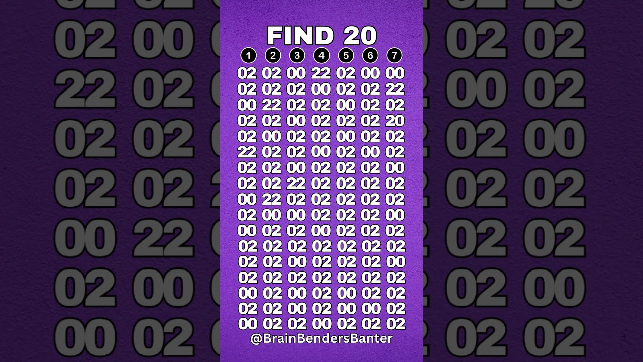 Your observation skills are about to be destroyed #shorts #puzzle #test