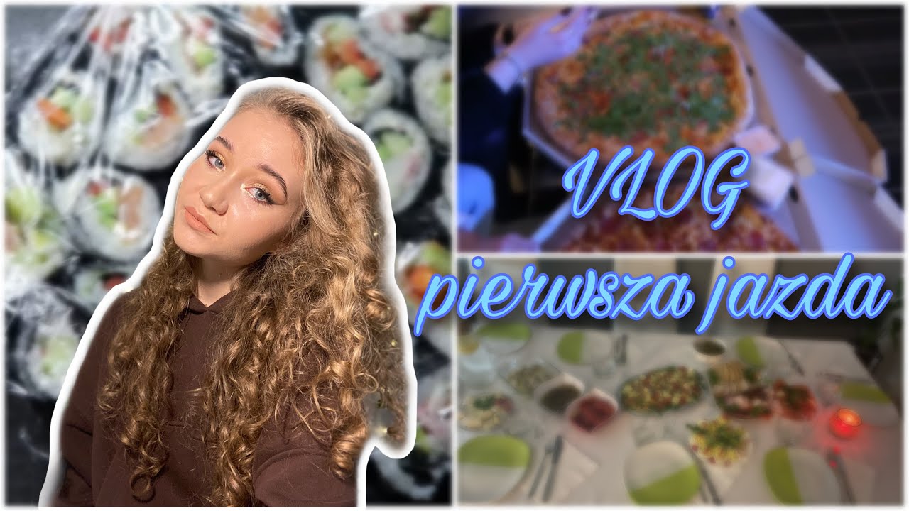 szkolny VLOG/pierwsza jazda samochodem, makijaż na 18 i urodziny taty