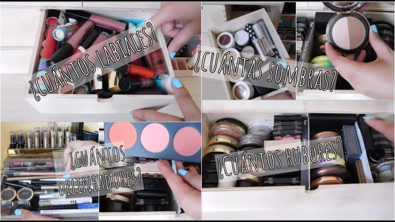 INVENTARIO DE MAQUILLAJE | 2018