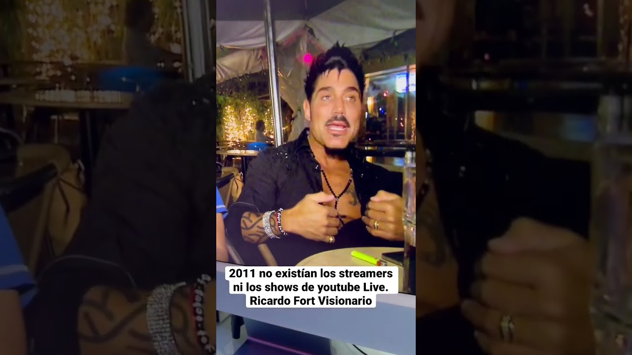 Ricardo Fort material in&eacute;dito. Primer streamer de Latam 2011