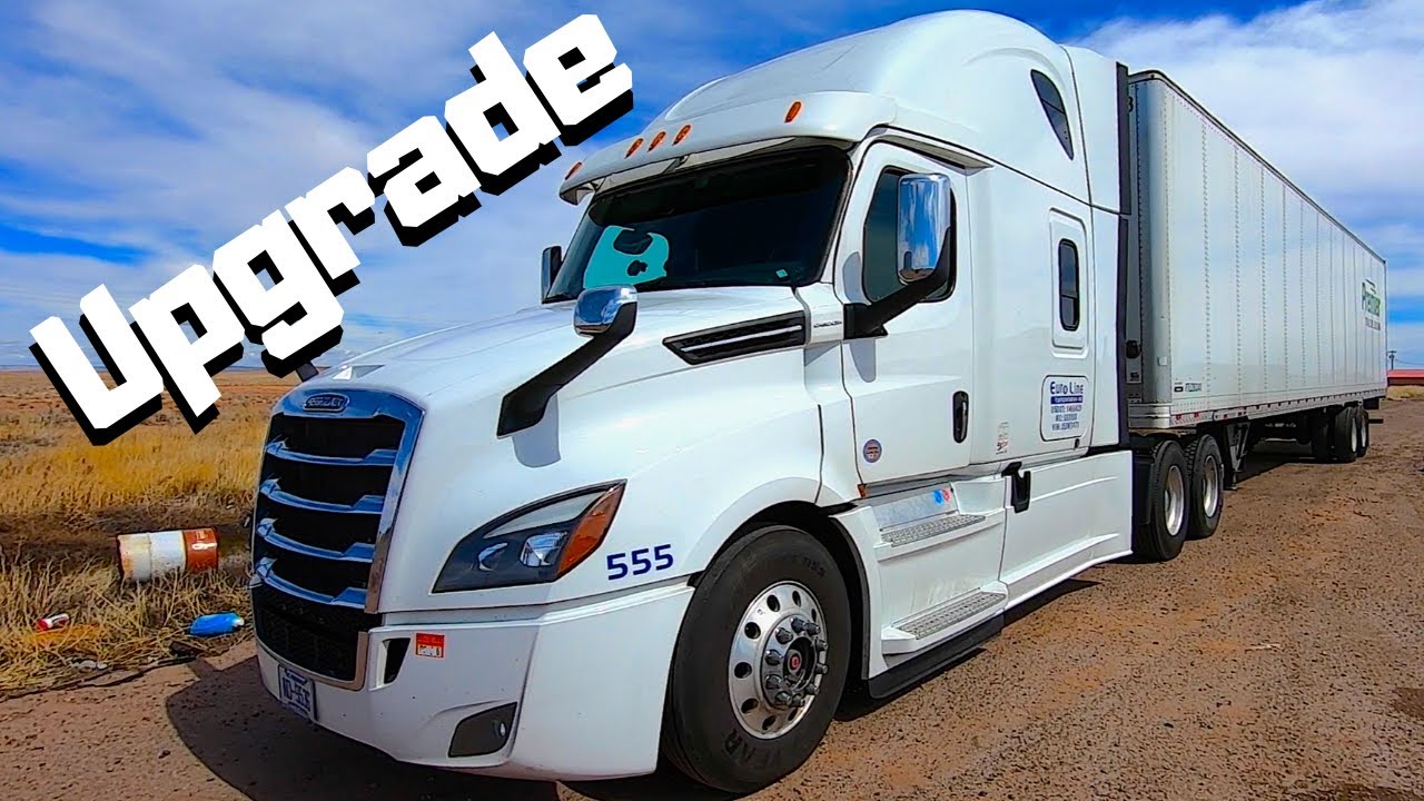 ОБНОВЛЕНЫ ДО НОВОГО Freightliner Cascadia BIG RIG! Дальнобойщики продолжают движение во время все...