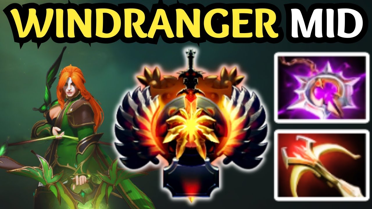 🔥 27 KILL WINDRANGER MID | ONE TARGET ONE KILL 🔥 DOTA 2 GAMEPLAY 🔥