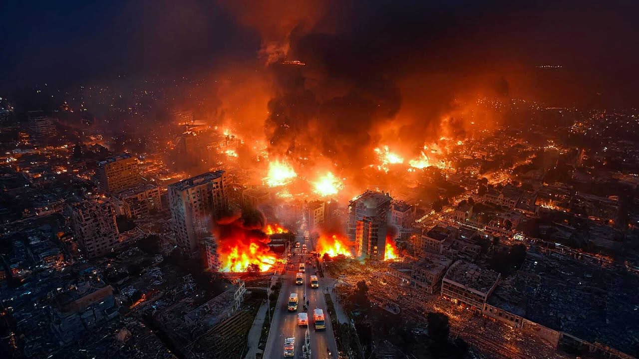 GELOMBANG SERANGAN MEMATIKAN IRAN, Tel Aviv & Haifa Lumpuh Total Dihujani Rudal Balistik