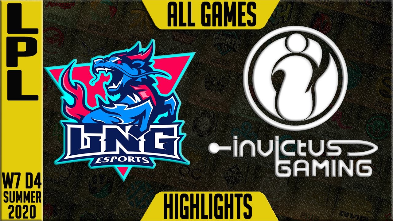 LNG vs IG Highlights ALL GAMES | LPL Summer 2020 W7D4 | LNG Esports vs Invictus Gaming