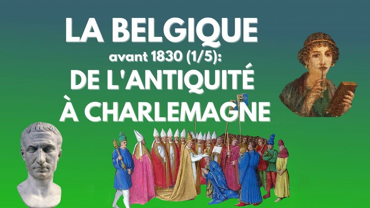 Histoire de la Belgique avant 1830 (1/5): de l'Antiquité à Charlemagne.