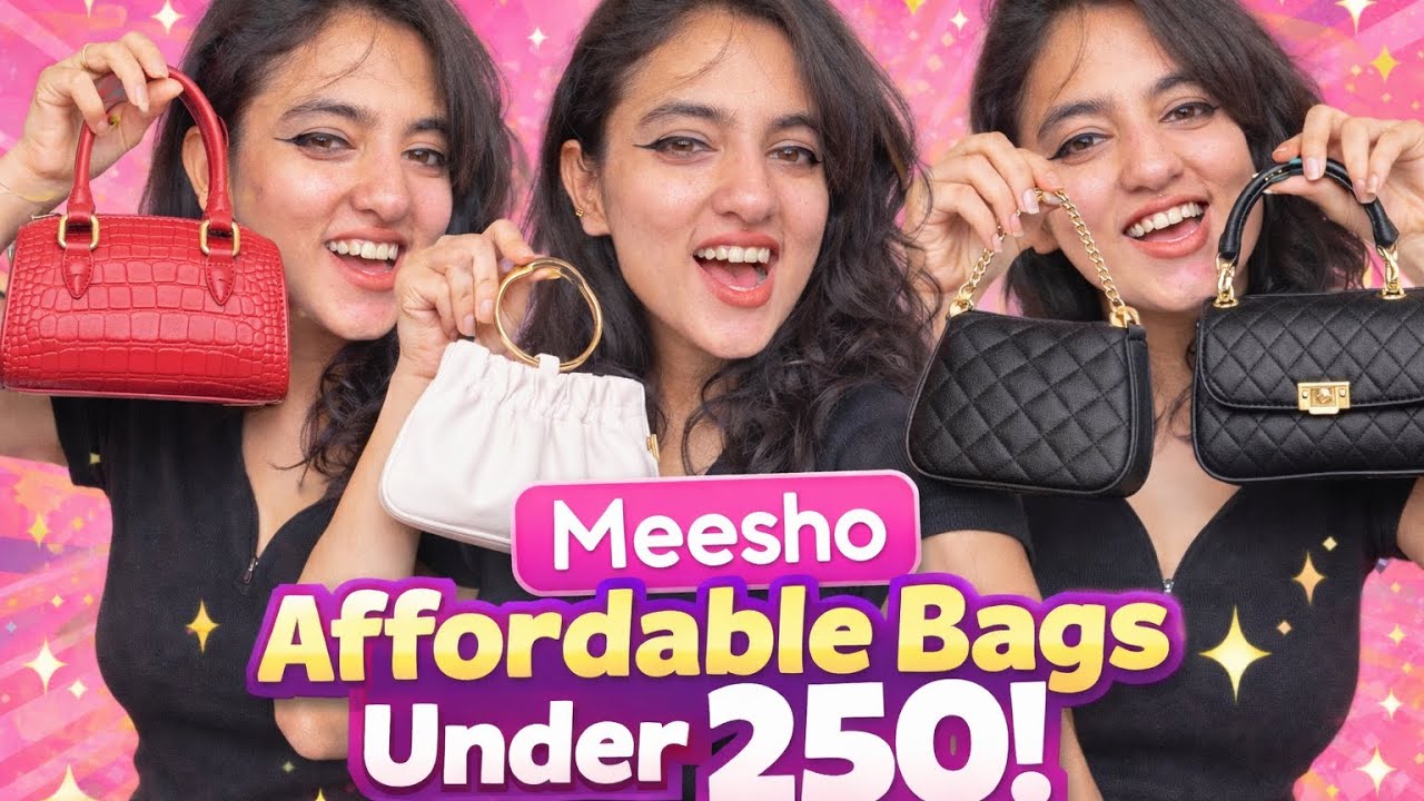 Under ₹250 MEESHO BAGS | MEESHO HAUL