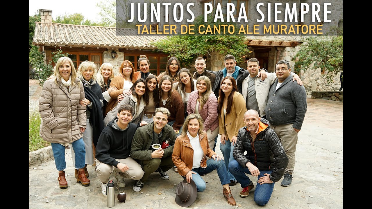 Taller de canto Ale Muratore - Juntos Para Siempre