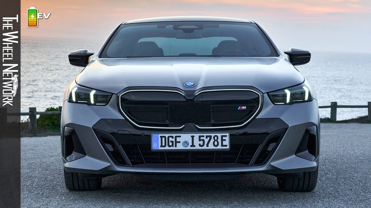 2024 BMW i5 M60 xDrive | Frozen Pure Grey Metallic | Driving, Interior, Exterior