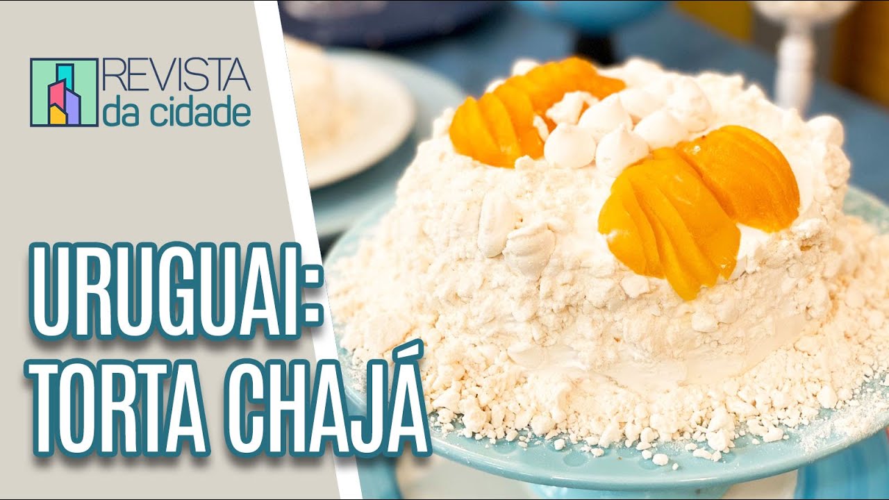 As Aventuras dos Chef's: receita uruguaia de Torta Chajá - Revista da Cidade (29/03/2023)