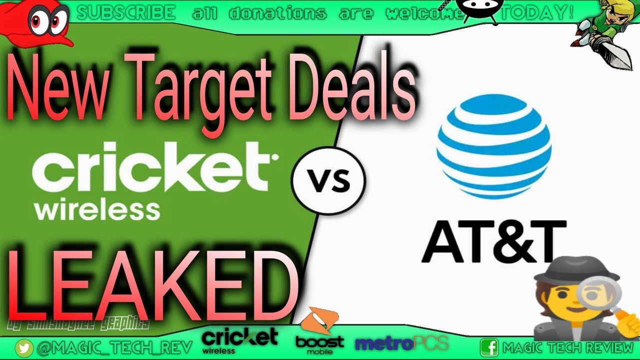 Target Deals Leaked! Review Of Cricket Wireless AT&T Prepaid Tracfone Total Wireless Phone Deals!