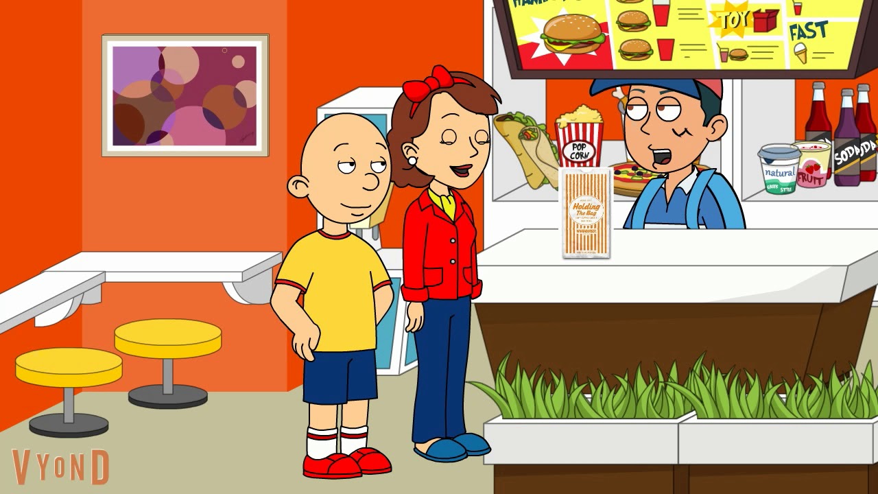 Caillou Behaves At Whataburger/Ungrounded