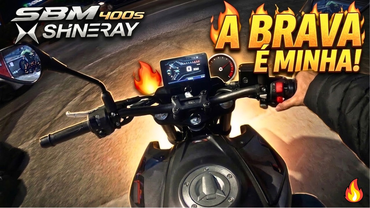PRIMEIRAS IMPRESSÕES COM A SBM 400S 0KM