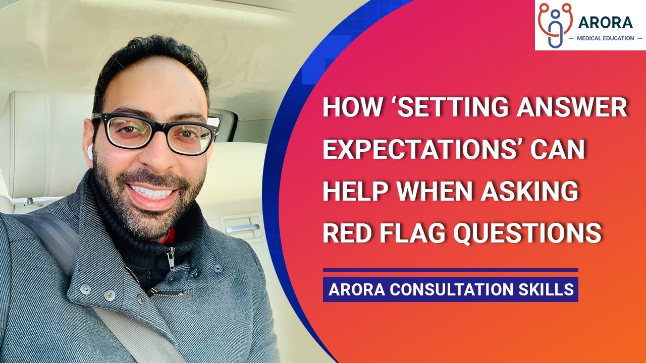 Red Flag Questions: How 'Setting Answer Expectations' can really help your cases