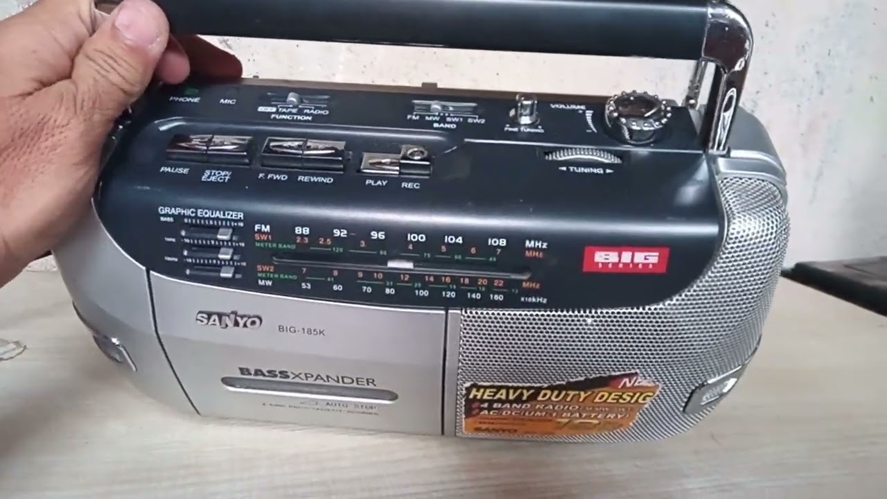RS 3000 INCLUDING SHIPPING SANYO TAPE REACORDER ALL WARKING SET 9538536573