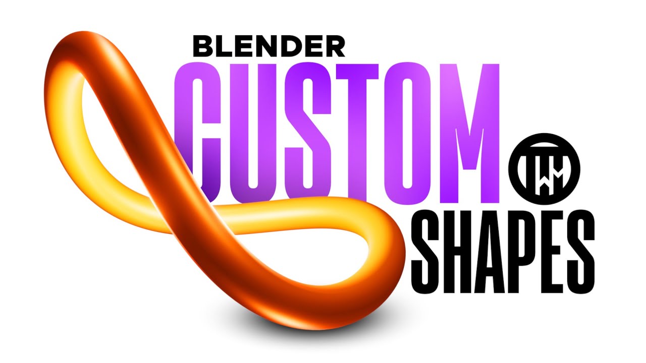 Custom mesh shapes using curves in Blender 2.8 Eevee! | TutsByKai