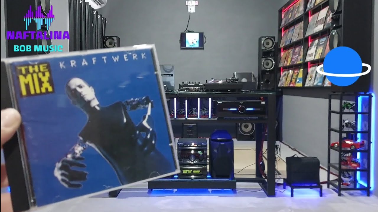 CD Relíquia 1991 (KRAFTWERK The Mix) Apresentação do Home Studio com a música Music Non Stop