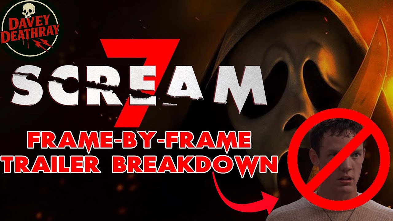 Стю &mdash; НЕ Призрачный фейс! Замедленный анализ трейлера &laquo;Крика 7&raquo; | Пасхалки, судьбы персонажей и м...
