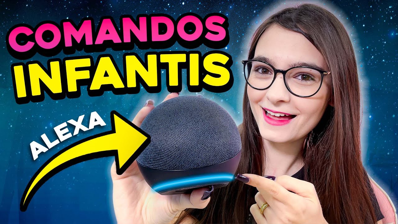 AS CRIANÇAS vão AMAR! COMANDOS INFANTIS da ALEXA!