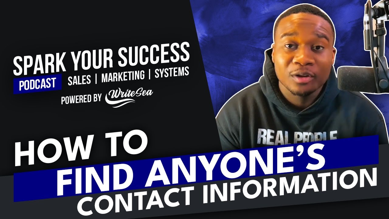 How to find anyone's contact information