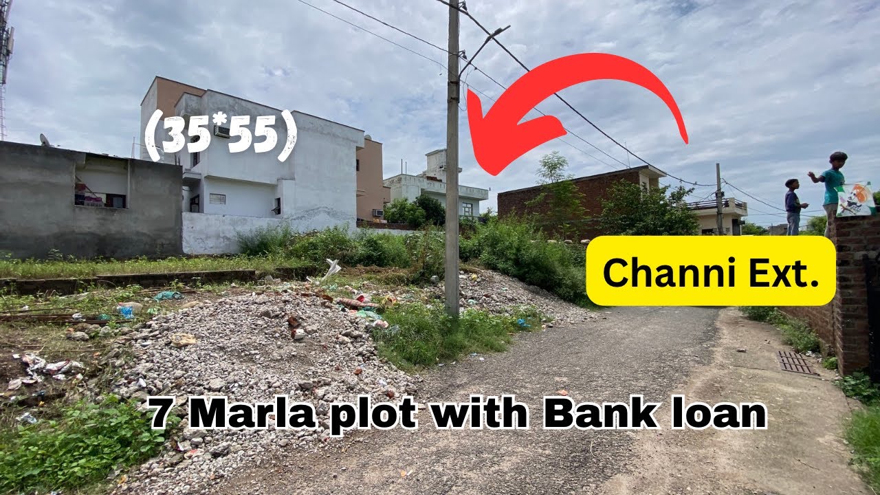 🏡 7 Marla plot for sale in channi Himmat Jammu / property for sale in Jammu 