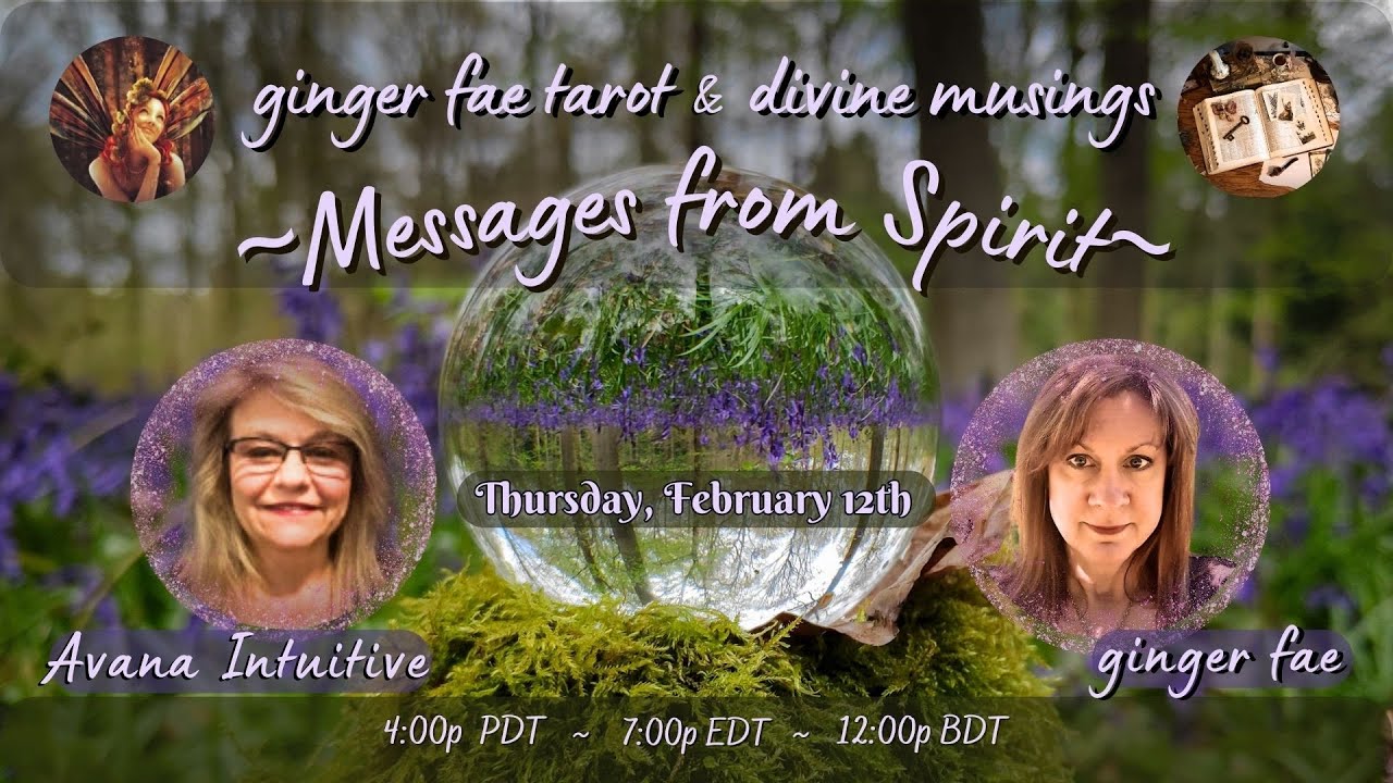 ✨💕😎AVANA INTUITIVE AND GINGER FAE CHAT AND DO MINI READS🦋💫💕