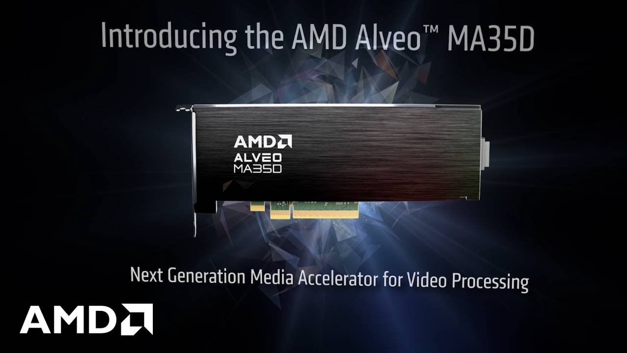 AMD Alveo&trade; MA35D Media Accelerator Poised to Help a New Cost-Effective Era for Interactive Streaming