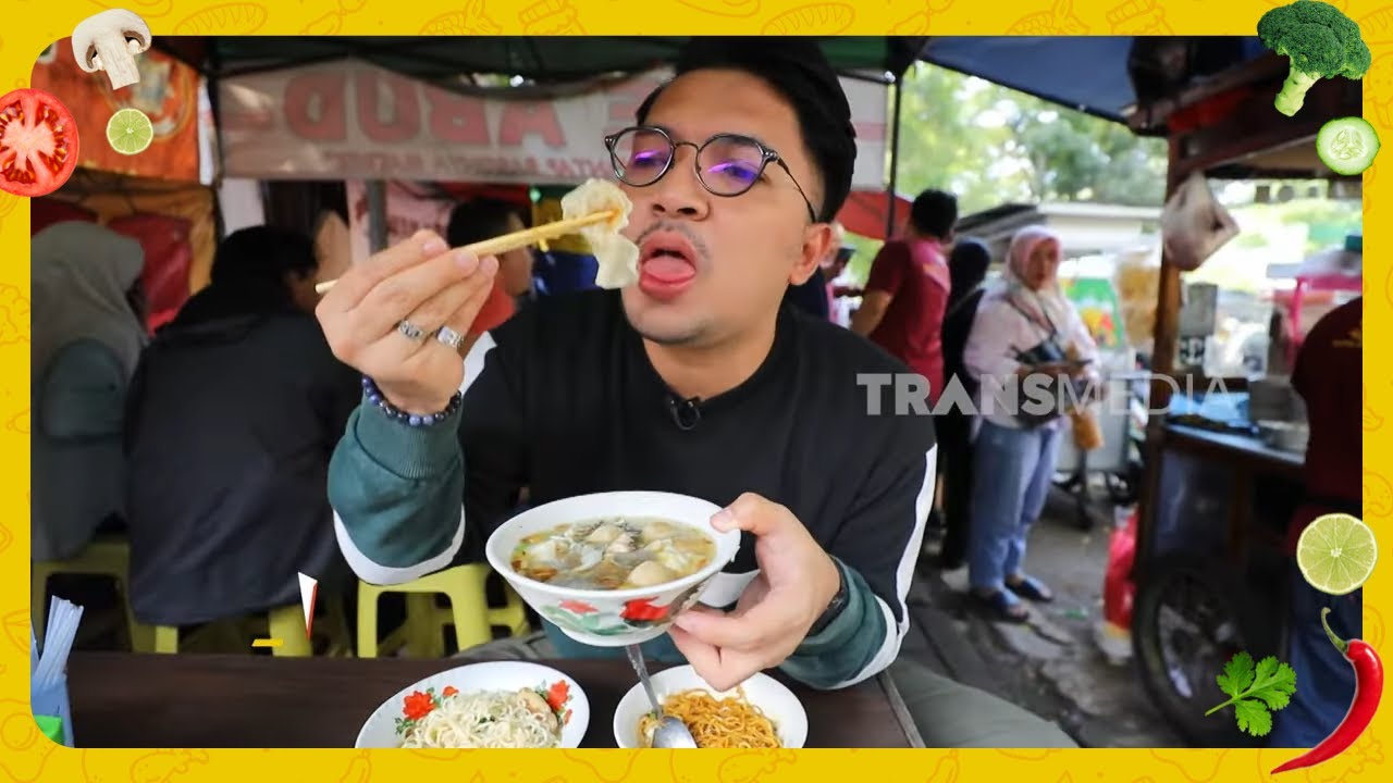Ihsan Tarore Nyicipin Aneka Menu Nikmat di Mie Abud | MAKAN RECEH (17/07/25)