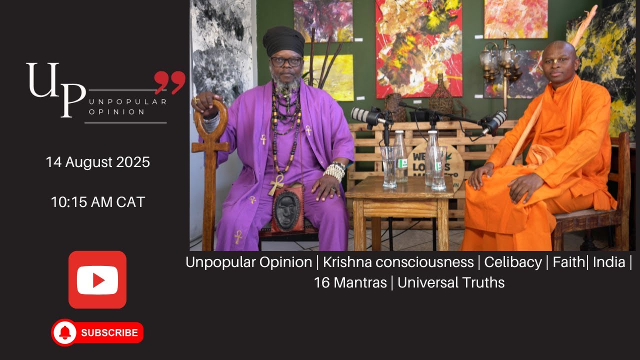 Unpopular Opinion | Krishna consciousness | Celibacy | Faith| India | 16 Mantras | Universal Truths