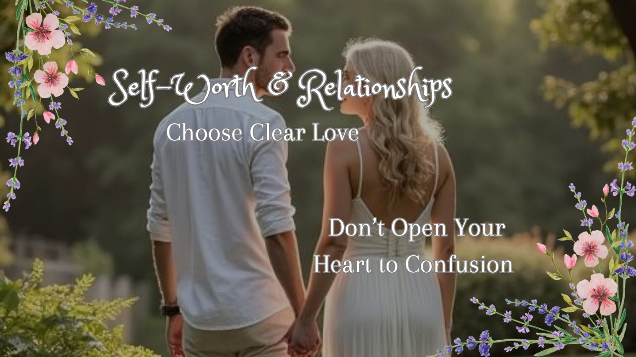 Don't Open Your Heart to Confusion I Emotional healing begins when you feel safe ISelf love practice