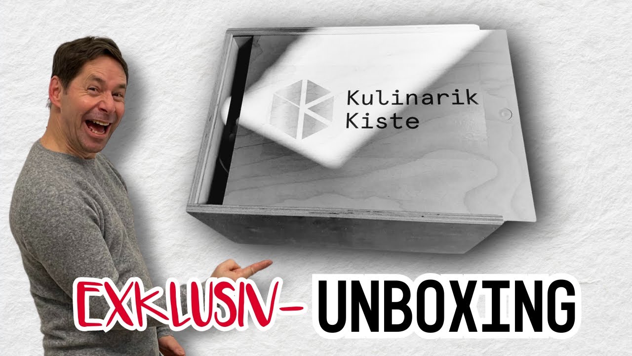 Wir unboxen die Kulinarik Kiste von Heiko Antoniewicz!