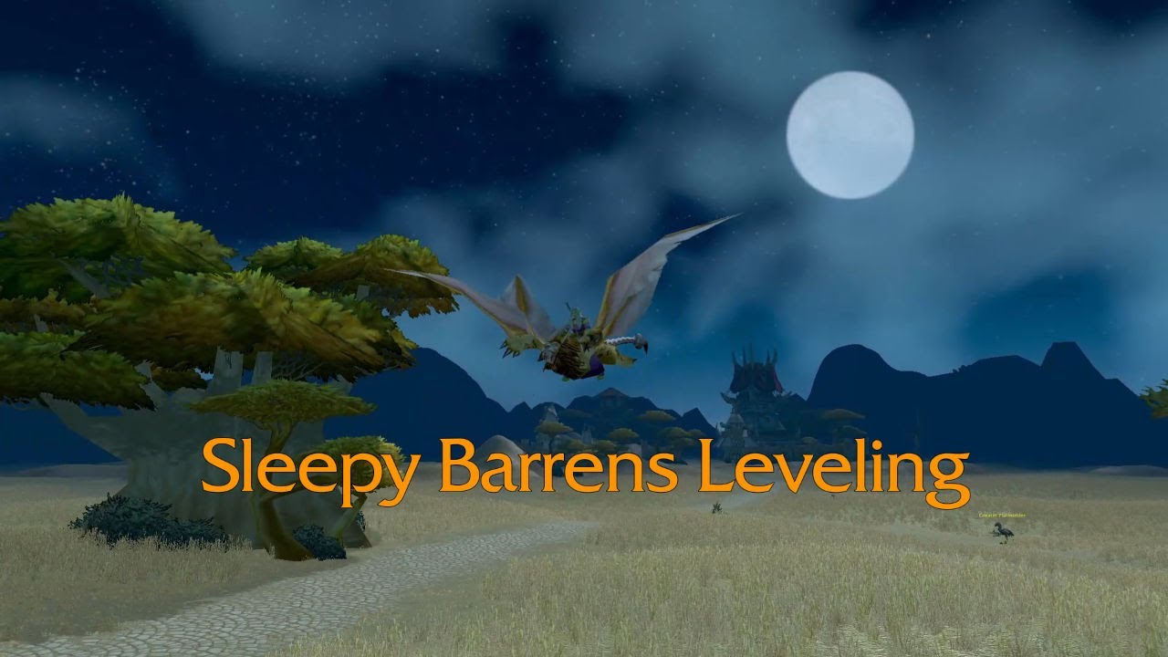Sleepy Barrens Leveling | 2+ Hours Relaxing WoW Gameplay (No Commentary)