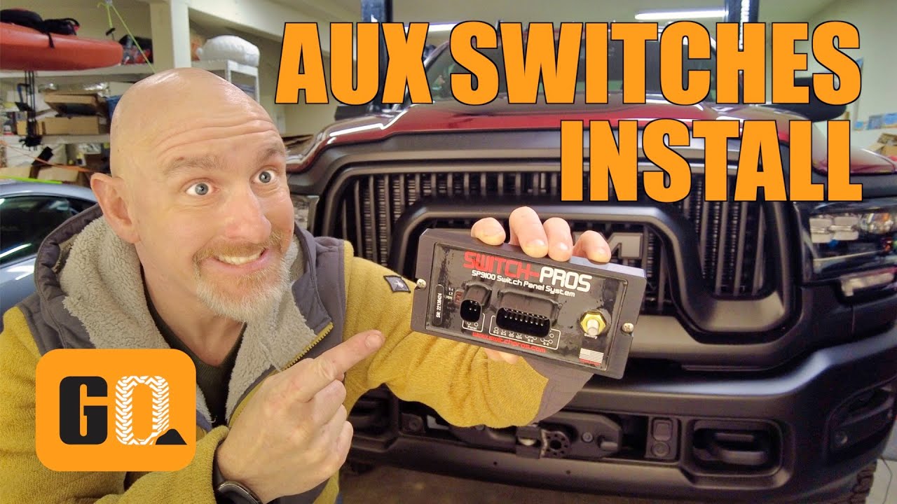 Установка Switch Pros 9100 на RAM 2500 Power Wagon