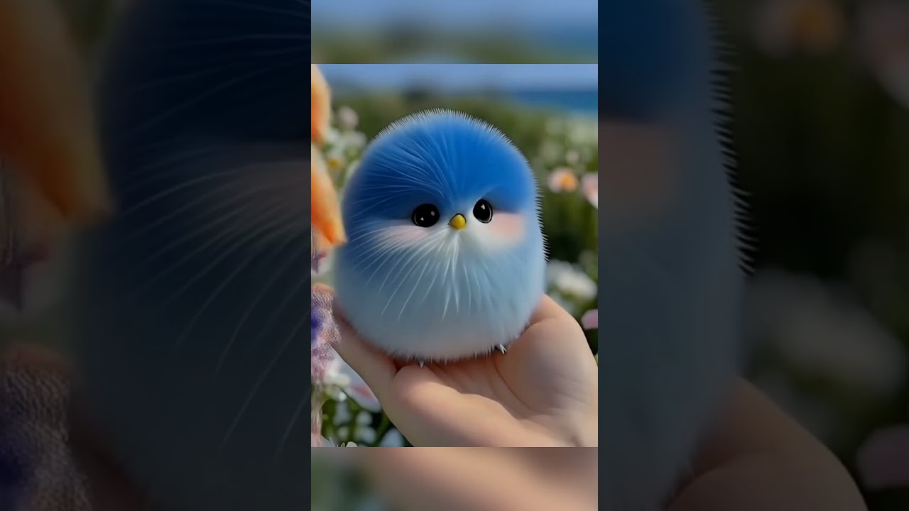 This bird is very unique and adorable! #CuteBirds #UniqueAnimals #ViralAnimal #BirdLovers #CutePets